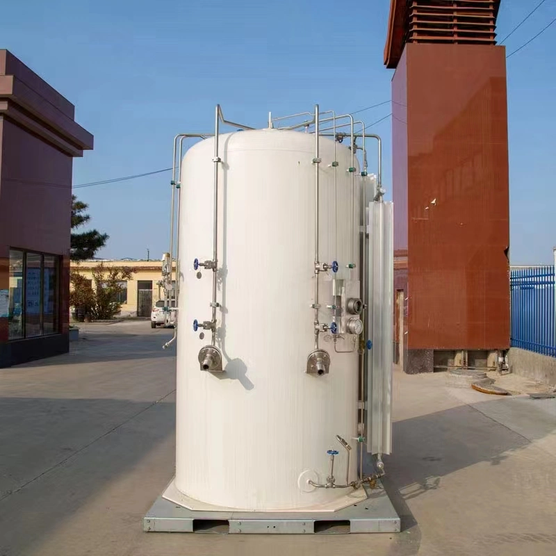 5m3/ 5000L/ 5000liter Microbulk Gas Delivery System for Lox Lin Lar LNG Lco2 Storage Tanks