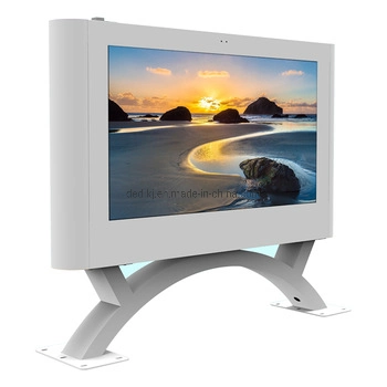 IP65 Wall-Mounted Ethernet Advertising 65 Inch 2500 Nits Outdoor LCD Monitor