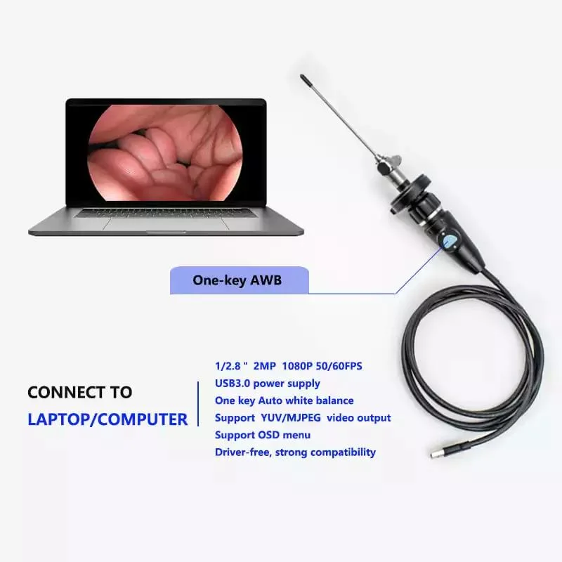 Full HD USB 3.0 Portable Handle Endoscope Camera for Laptop PC Windows