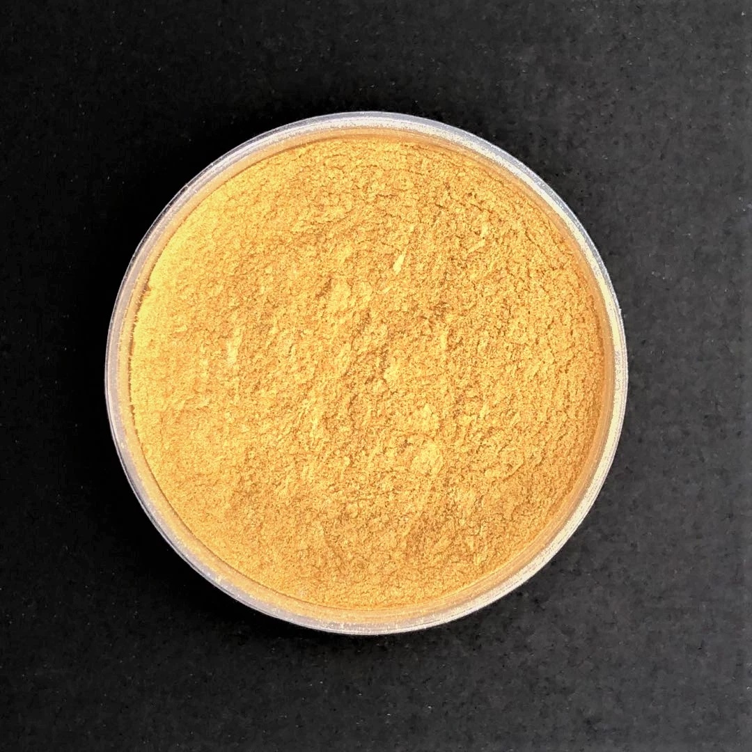 Perlmutt Pigmente P800 Gold Luster Effekte Bright Gold für Kunststoff Mica Powder 300 Kosmetische Beschichtung Pulver Auto Malerei