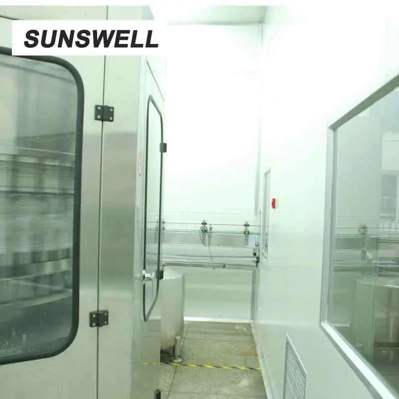 Sunswell Blow Filler Sealer Water Bottling Machine No Washing