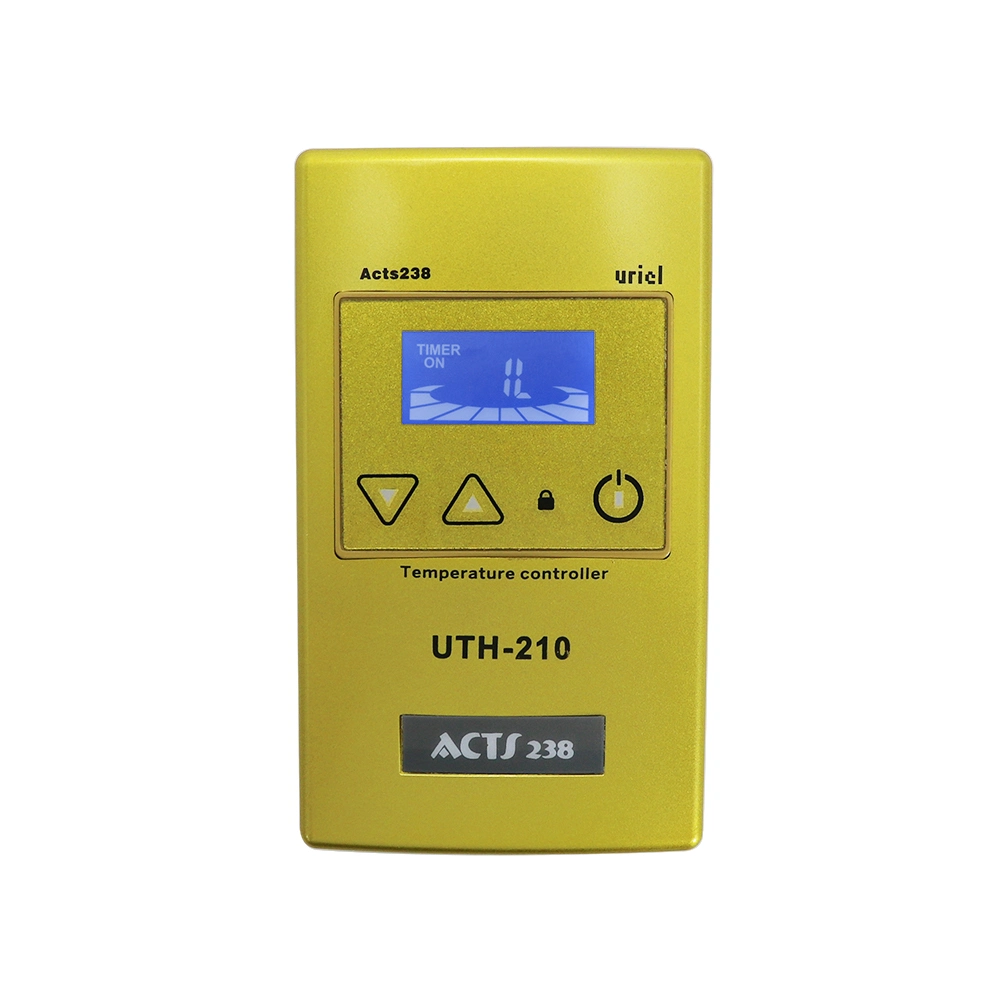 Termóstato digital programável Mincohome LCD NTC Sensor para chão Sistema de aquecimento