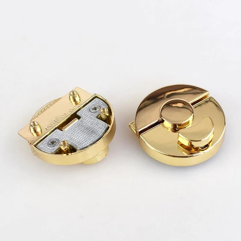 Handbag Lock Round Snap Clasp Closure Lock DIY Hardware Accessories