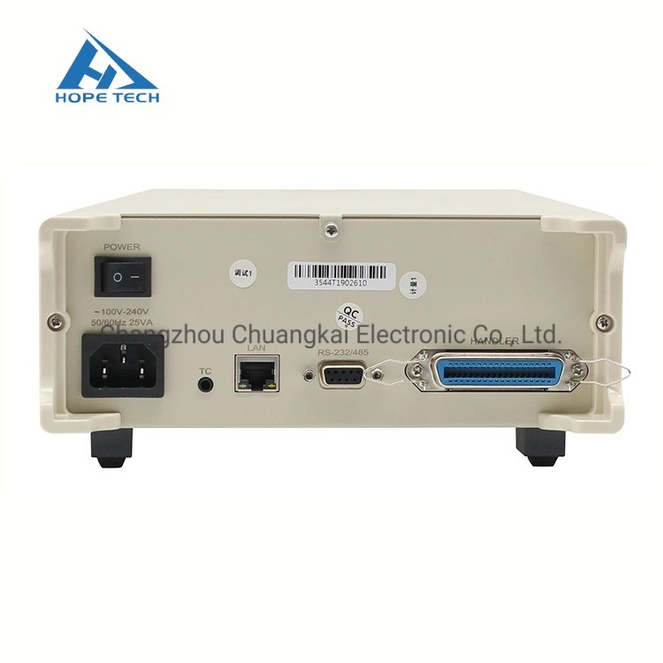 Cht3544 DC Low Resistance Tester DC Resistance Measuring Instrument