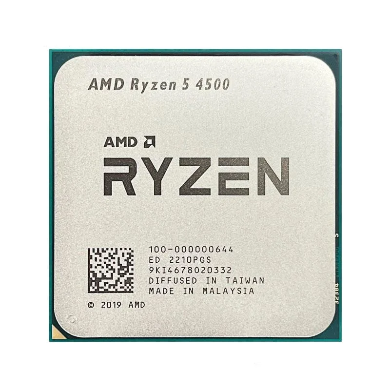 Alta calidad para R5 4500 de AMD CPU procesador 3,26GHz 65W 12nm Socket AM4