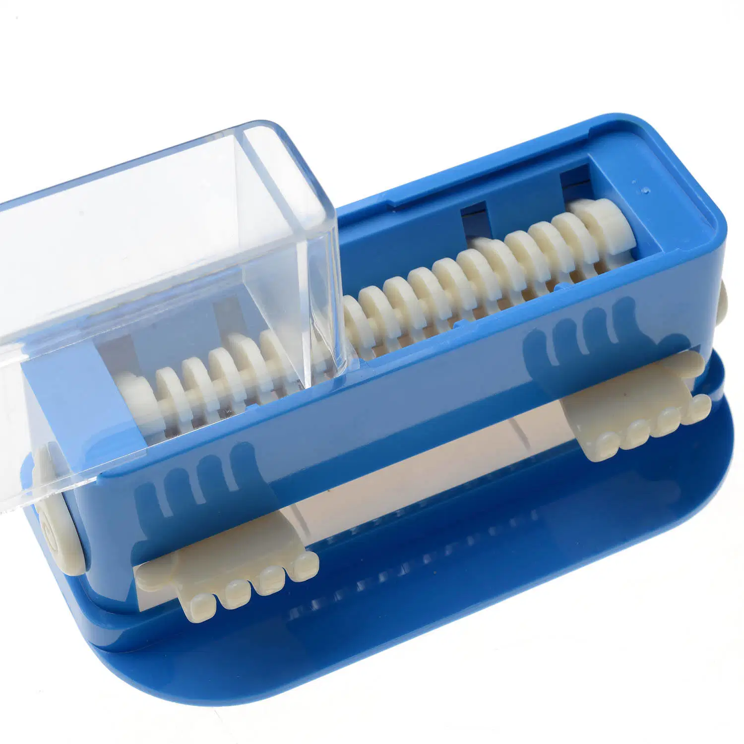 مفرّغ الفرشاة الصغيرة تنظيف الأسنان قطن علبة التنظيف مع أداة وضع 100PCS تلميحات