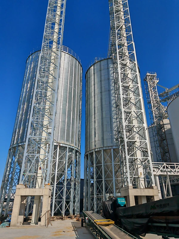 Rendimiento de alta calidad/alto costo de acero acanalado de acero almacenamiento de grano Silo