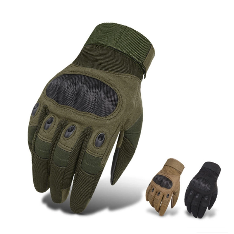 Outdoor Sports Motorcycle Touch Screen Cycling Airsoft Shooting Hard Knuckle Army Military Full Finger Tactical Gloves