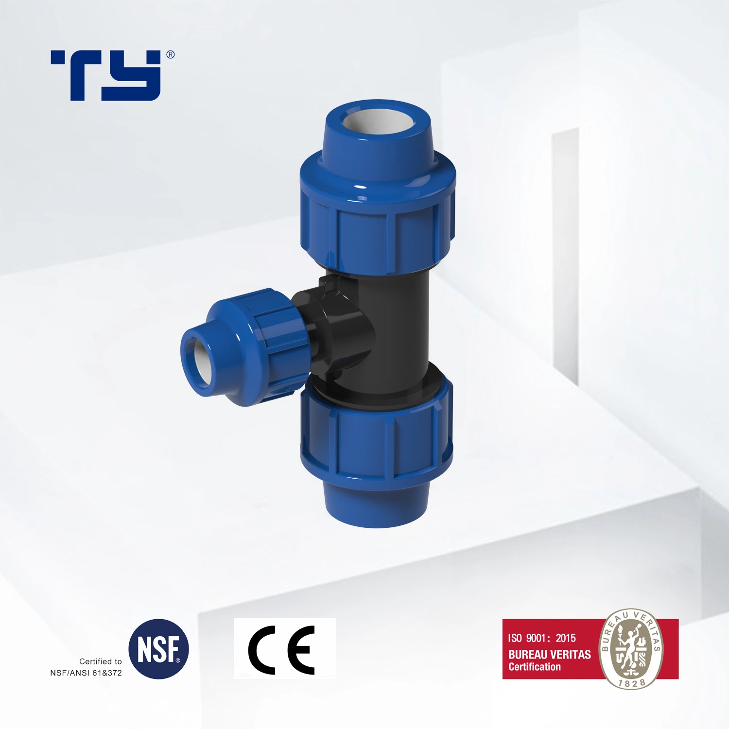 All Kinds of Quality Elbow PP Compression Fittings 2020 Latest Type for Irrigation Water Pipe