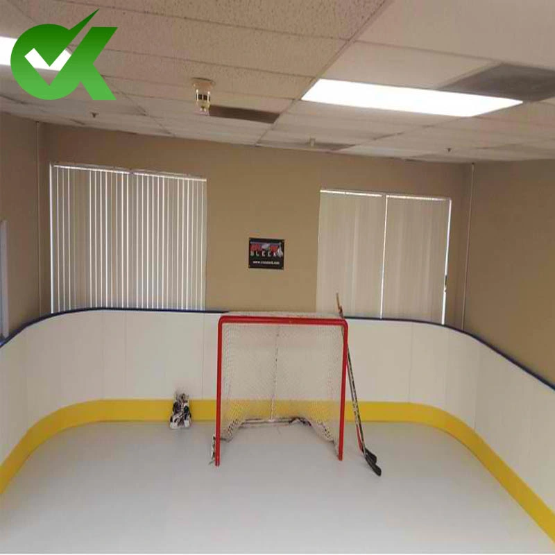 Removable HDPE Hard Plastic Sheet Ice Hockey Rink UHMWPE Hockey Dasher Board