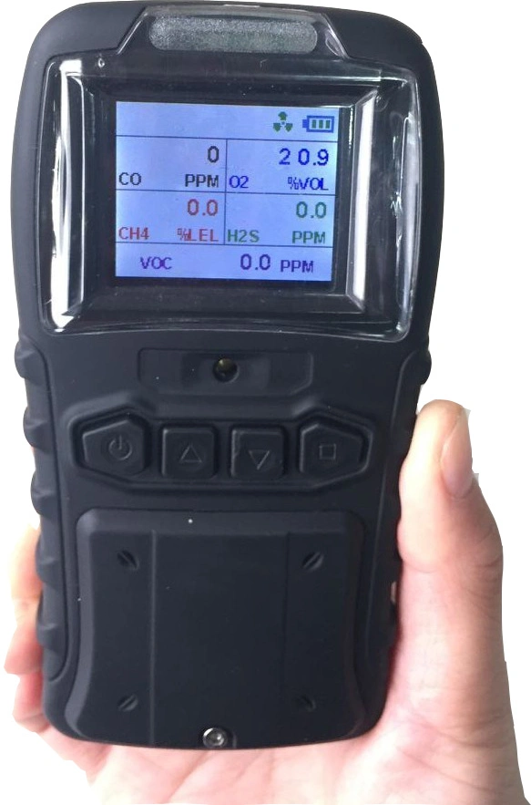 Novo design do dispositivo detector Multi-Gas topo sensores para a detecção de gases tóxicos