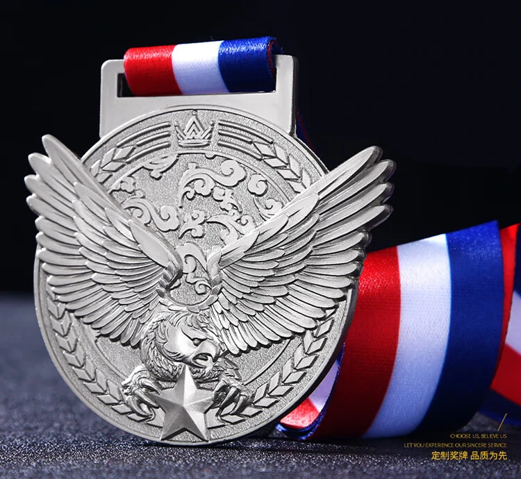 Made in China Jiaxin Crafts Wholesale Custom Karate Run Infantry Ping-Pong Spelling Pure Copper Metal Dragonboatmedal