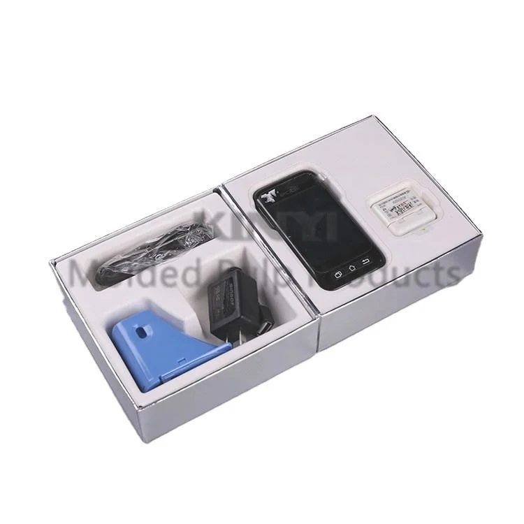 Eco Friendly Molded Pulp Box for Electronic Component Packaging