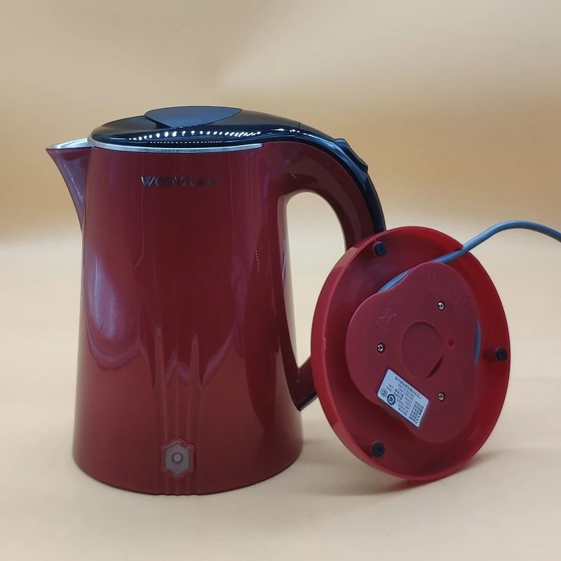 Safe and Clean Electric Kettle with Plastic Outer Shell All Parts Are BPA-Free