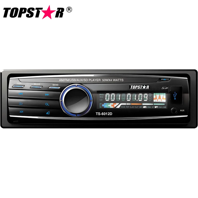 Single DIN Detachable Panel Car DVD Player