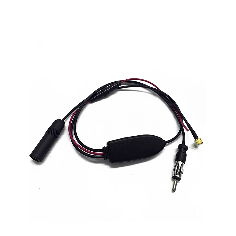 Car Radio DAB&DVB Splitter Outdoor Antenna 88-108 FM Antenna Amplifier