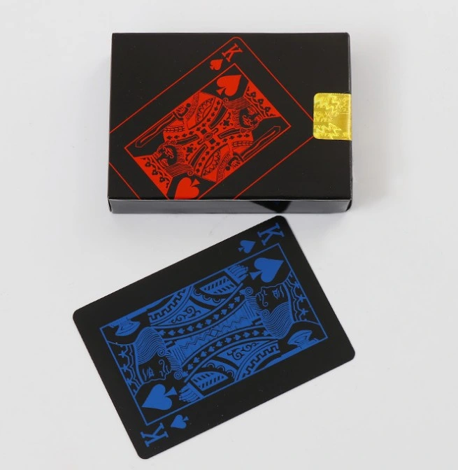 Playing Cards Single Deck Blue and Gold or Red
