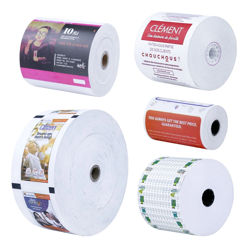 Blank White Grade a Quality Thermal Paper Rolls