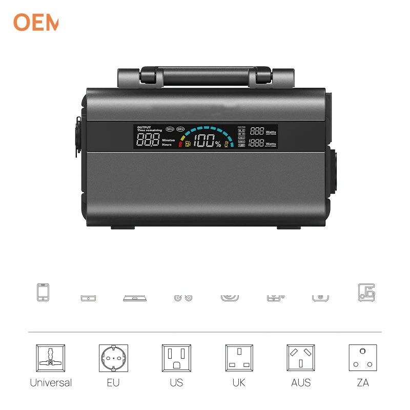 6,6KG 12 Monate OEM / ODM Power Station Solargenerator