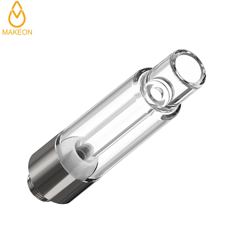 510 Atomizer Makeon G1 de material plástico All-Glass 510 cartuchos de 1.0ml carros marca OEM Embalaje Personalizado libres de metales sin plomo