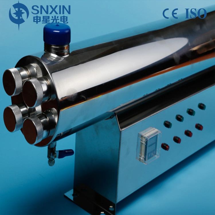 Snxin Hot Sale 220W 48gpm Waste Water Treatment System UV Sterilizer 254nm Ozone -Free for Factory