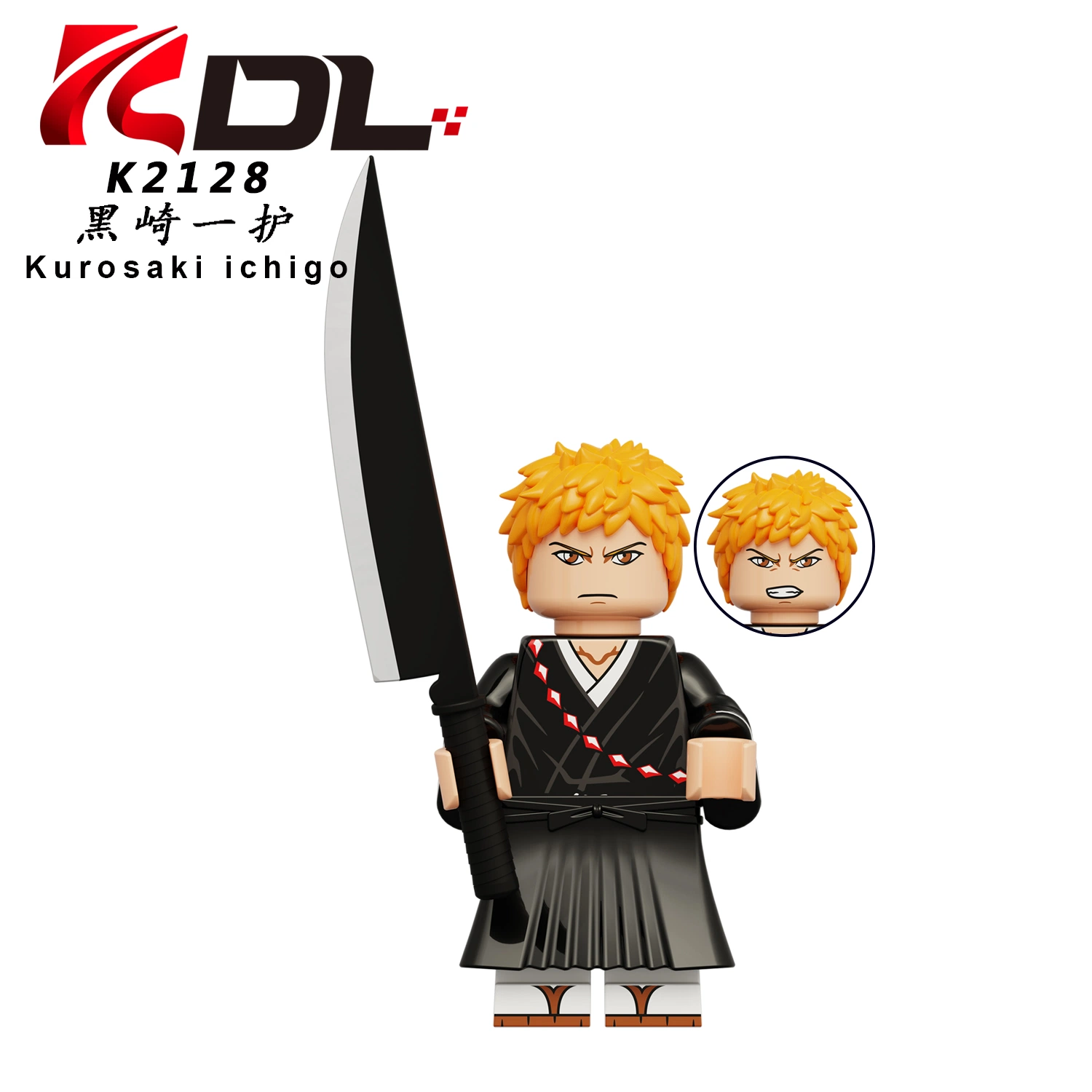 Kdl816 anime des blocs de construction assemblée Action Figures Mini jouets pour enfants cadeau de Noël