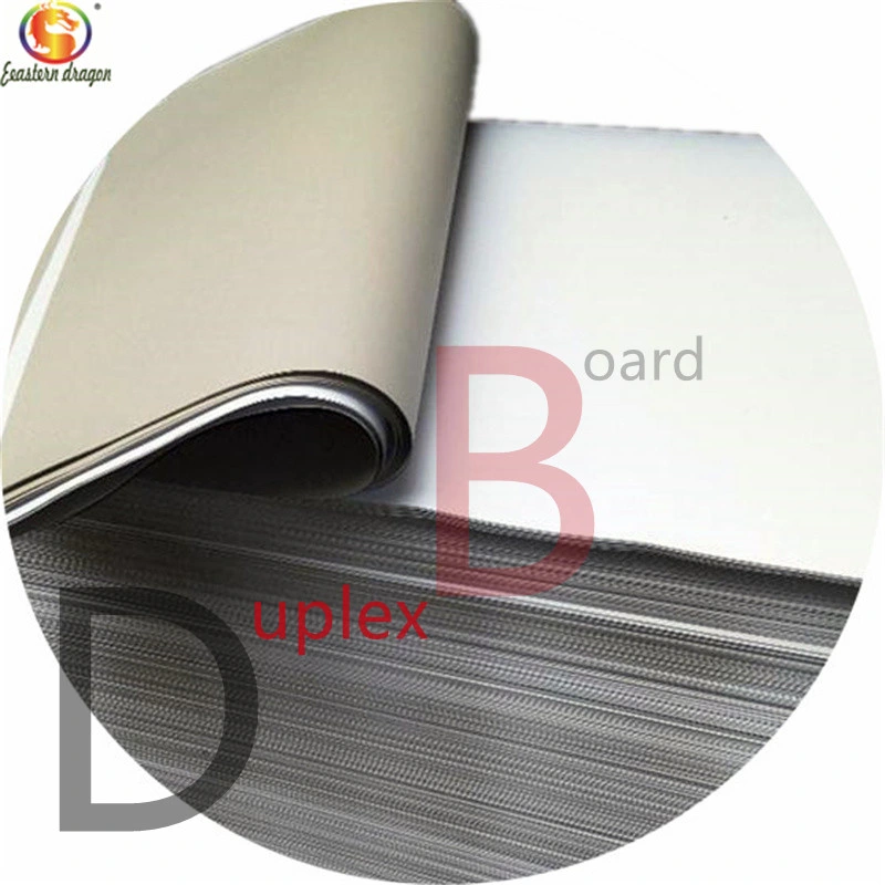 230g Gray Shading White Paper/high stiffness duplex board