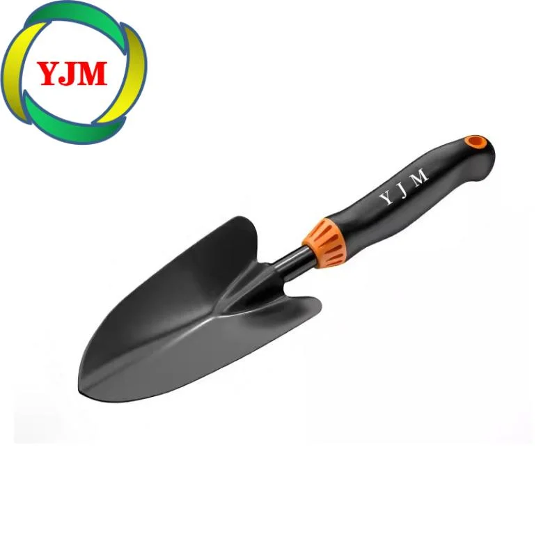 Three-Pronged Garden Tool with Rubber Handle