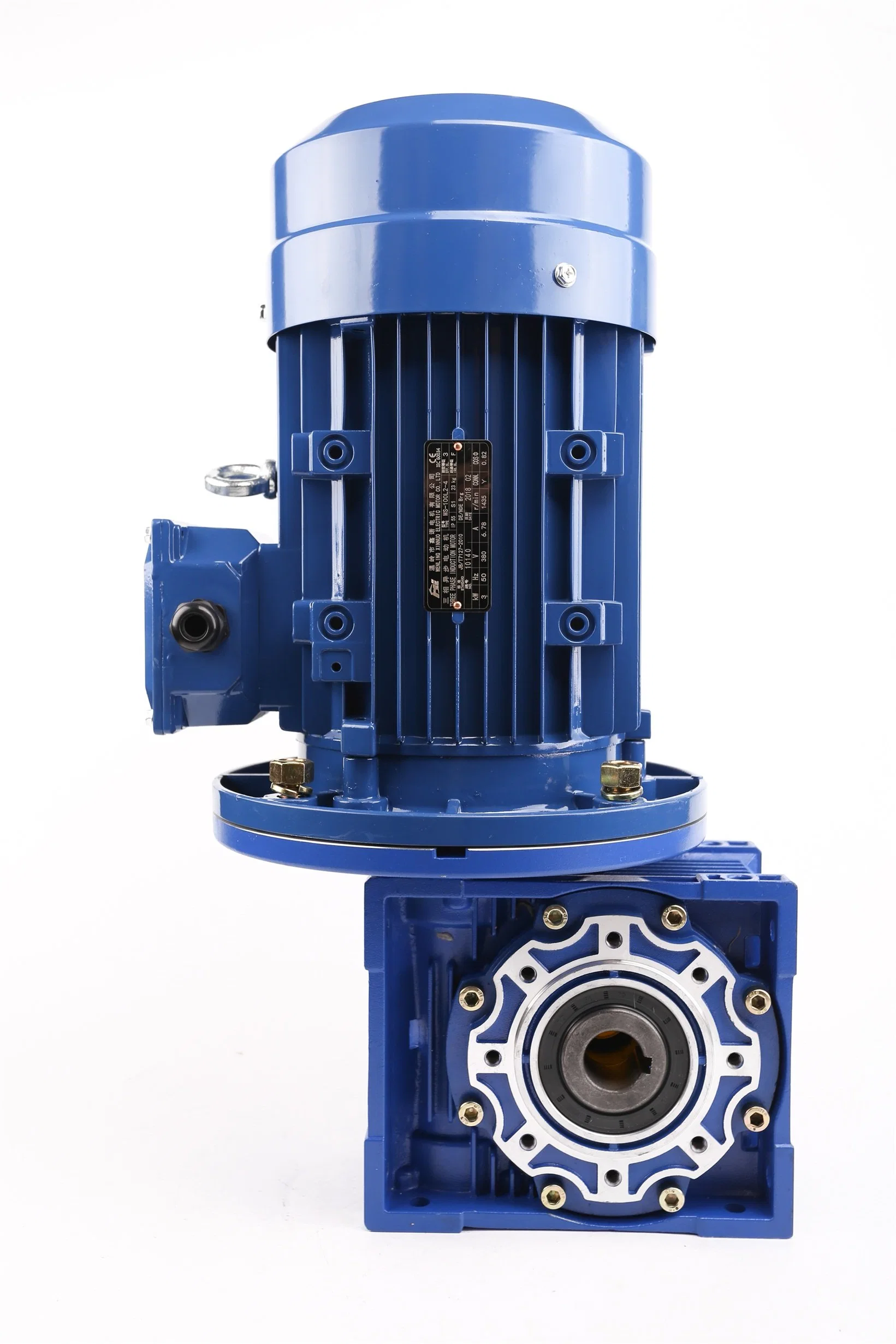 RV Type Worm Gearboxes with Motor