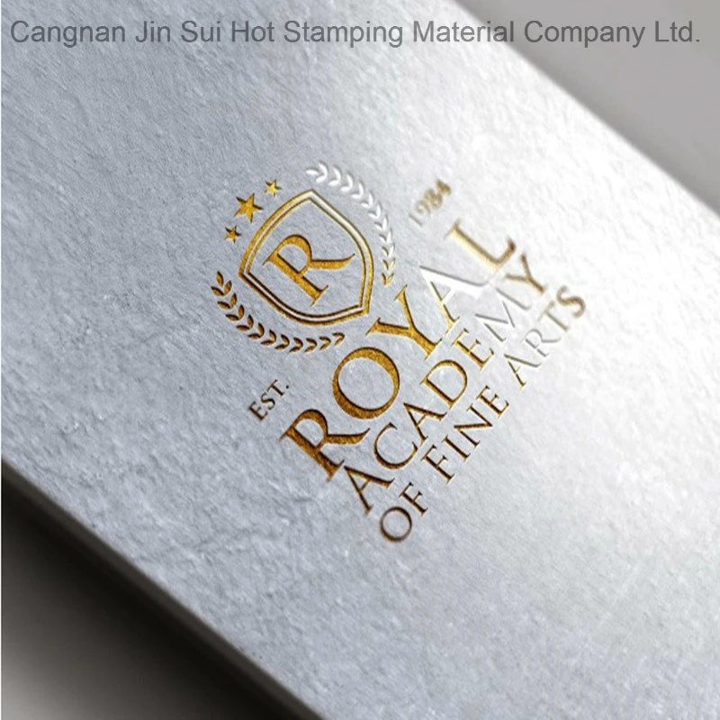 Gold Hot Stamping Foil for Paper Card Box