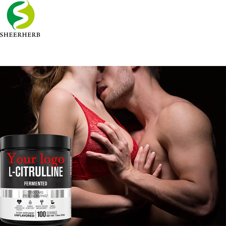 Pure Natural Fermented L-Citrulline Nol-Citrulline for Fitness and Muscle Building Nitrogen Pump Fermented L-Citrulline