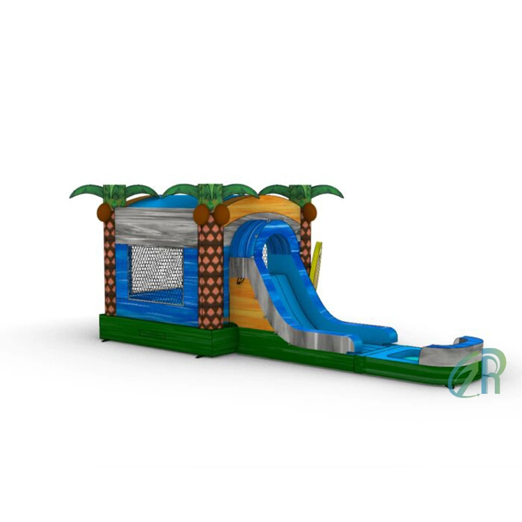 New Design Commercial Bounce House Inflatables Water Slide Jumping Castle Bouncer with Pool Combos