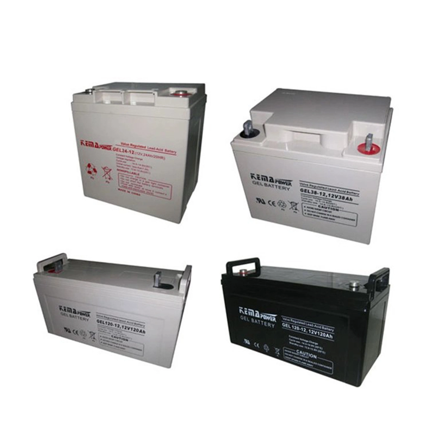 12VDC 2VDC AGM VRLA Lead Acid Solar Battery for Solar Power System