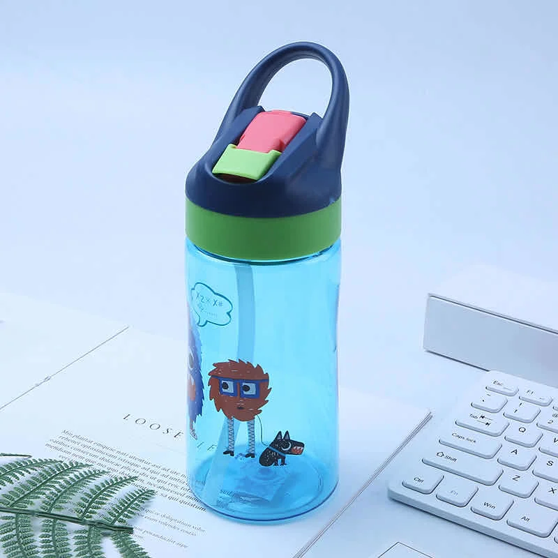 Children's Plastic Kettle Baby Kindergarten Students' Summer Gift Cups Can Be Customized Logo