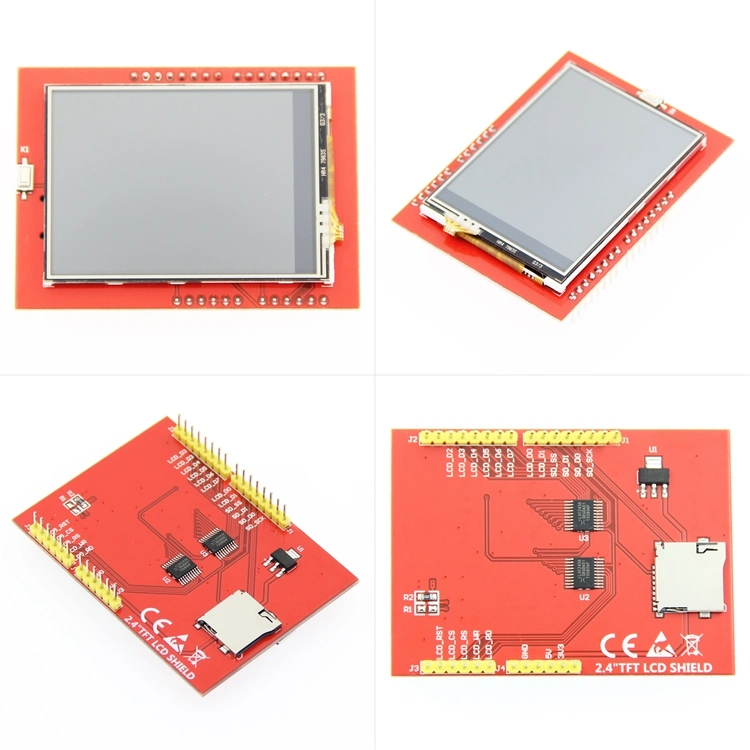 2,4 pulgadas de 320 X 240 bits de resolución 8 Bus paralelo Arduino Uno / Módulo de pantalla LCD de Mega2560