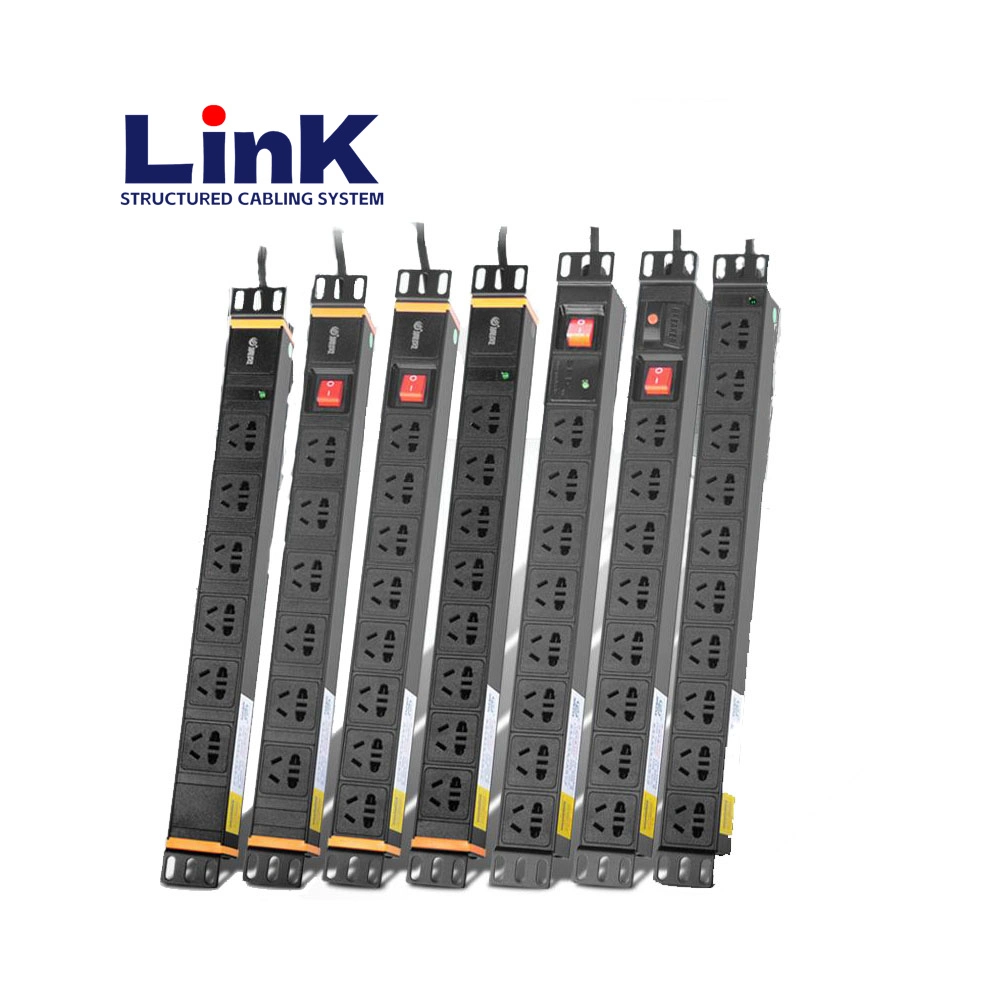 Network Managed 8-Outlet Switch Modular PDU Socket with Surge Protection