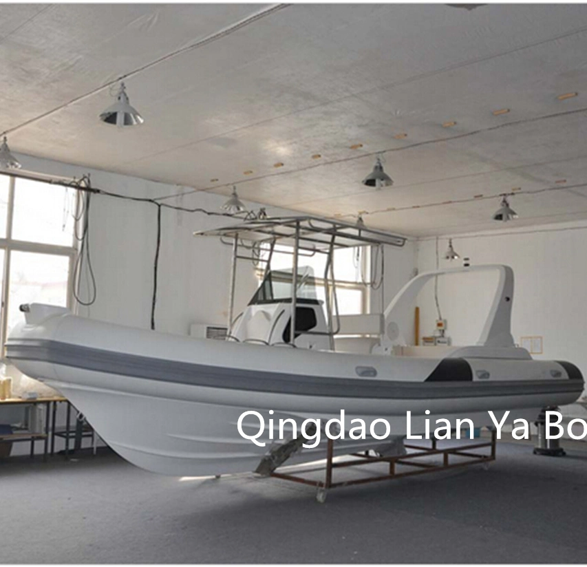 Liya Boat Builder 7.5m Passenger Rib Boats Rubber Yachts
