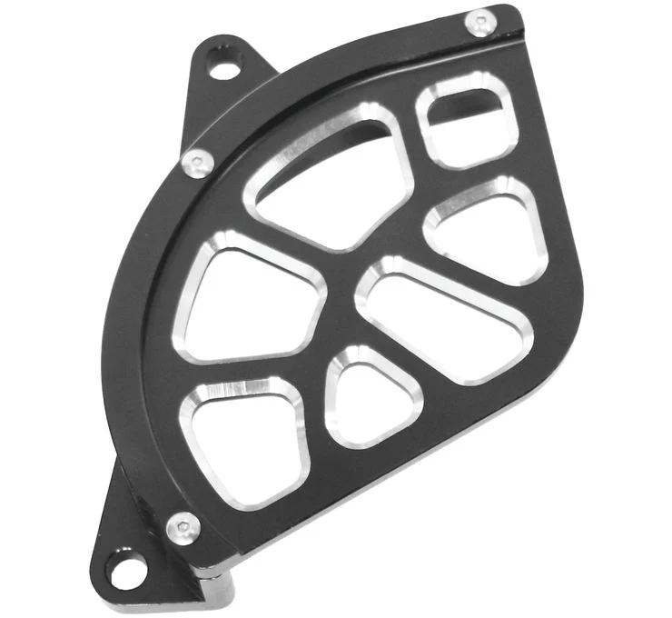 CNC Machined Billet Aluminum Anodized Motorcycle Chain Guard