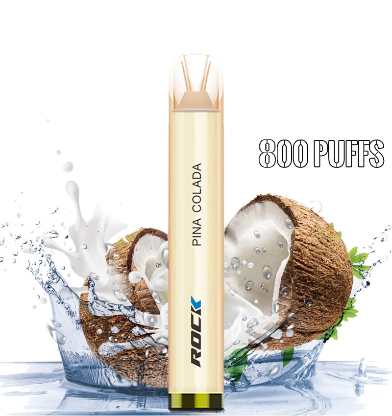 Listo para el envío vaporizador Pipa eléctrica Vape Cigarrillo Electrónico Desechable