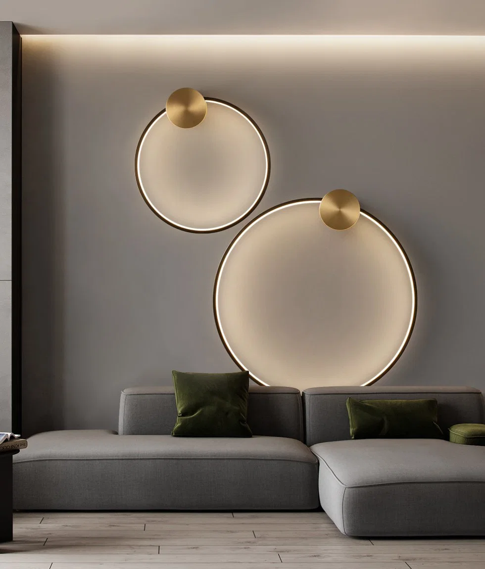 Masivel CE ETL Euro modern Decoration Indoor Lamp Circular Ring LED Chandelier Pendant Lighting