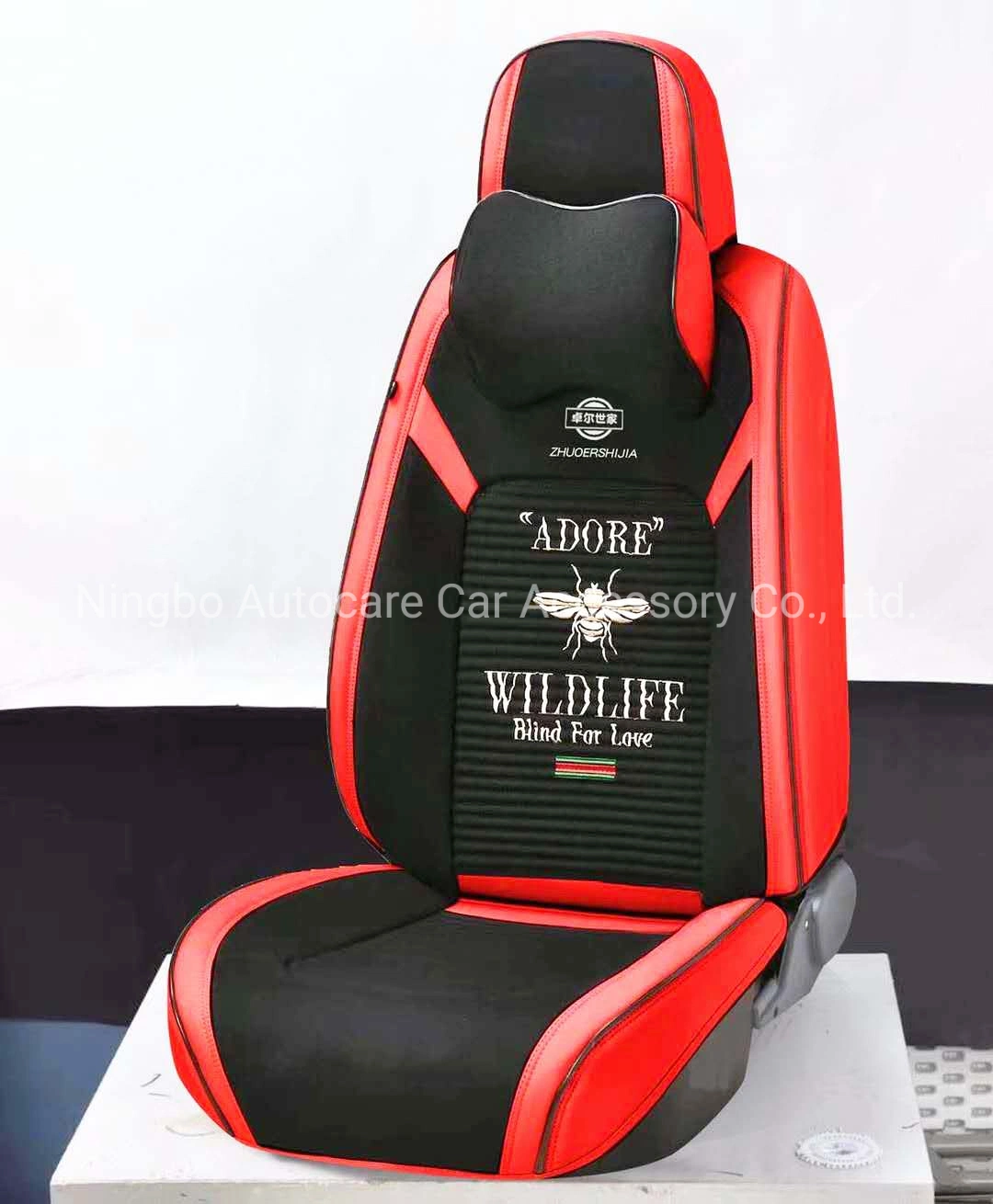 Alquiler de coche accesorios Funda de asiento de coche Decoración pura universal de la moda de cuero funda de asiento para coche