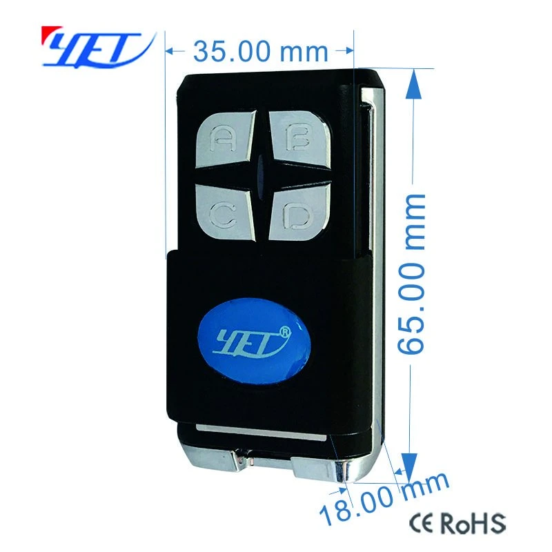 433.92MHz Auto Gate Remote Control for Garage Door 12V