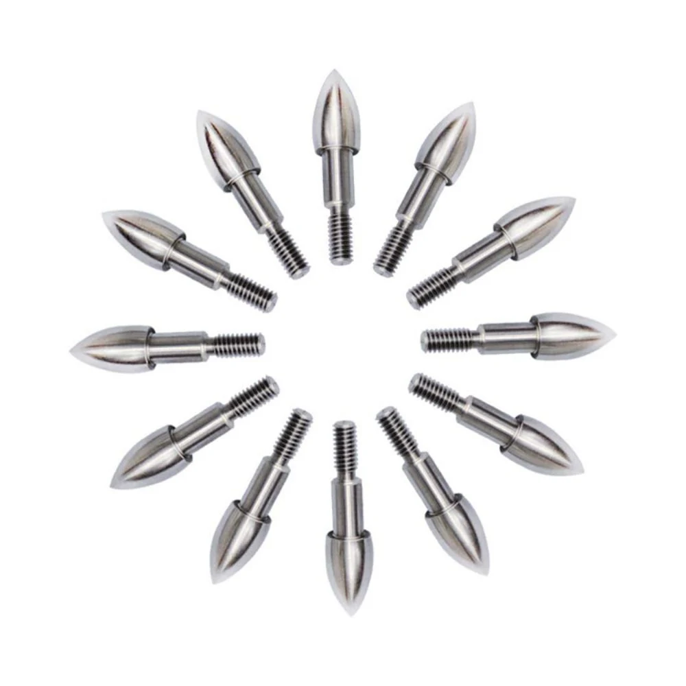 Custom Archery Arrow Screw-in Tips Field Points Screw in Bullet Points