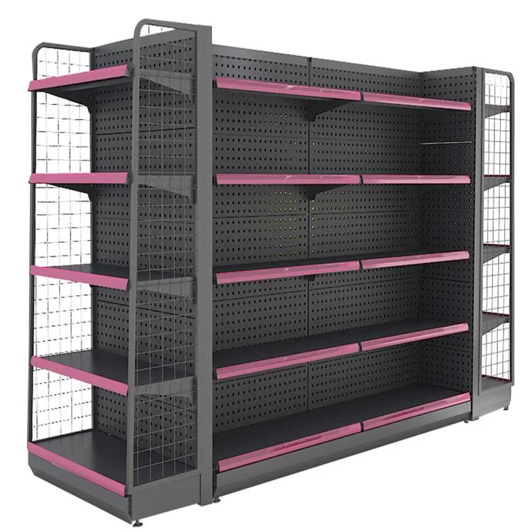 Custom Made Supermarket Equipment Display Racks Fruits Vegetables Bookshelf