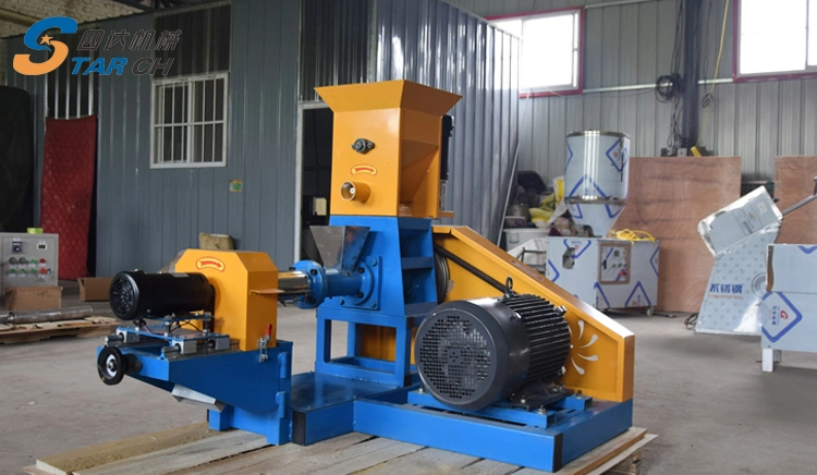 50kg/Hr Floating Fish Feed Pelletizing Machine Mill Pellet Extruder Pellet Extrusion