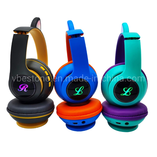 Portable Folding Bluetooth Headphones with Built in FM Radio TF Active Noise Cancelling Outdoor Headband Wireless Headset