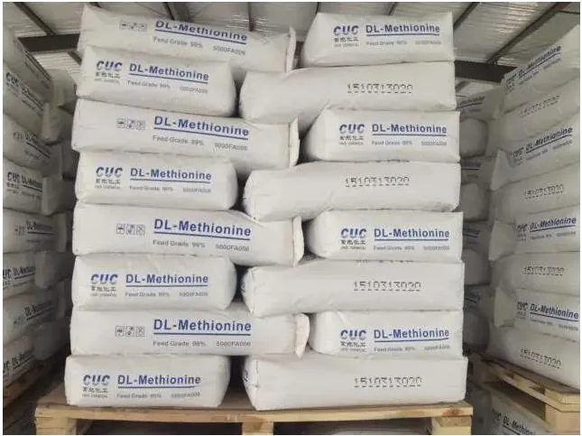 China Brand Cuc/Nhu Feed Grade Additive Aminosäuren 99% Dl-Methionin