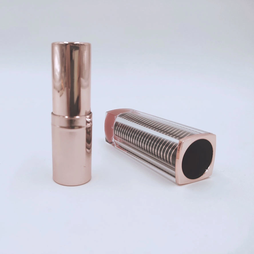 Free Sample Square Plastic Cosmetic Lipstick Tube