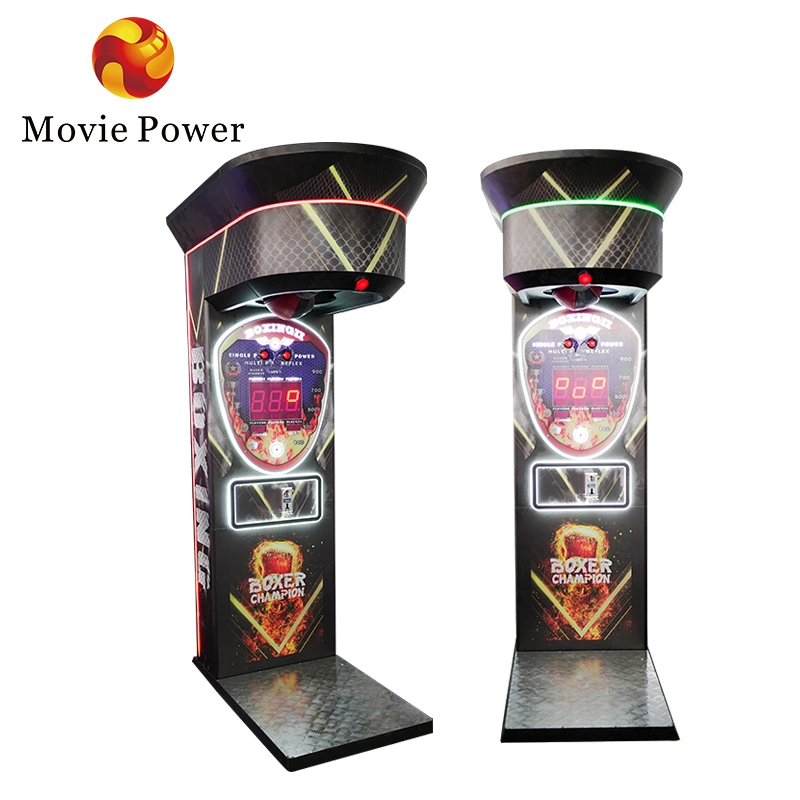 Custom Amusement Park Coin operated Electronic Big Punch Music Boxing Máquina de juego