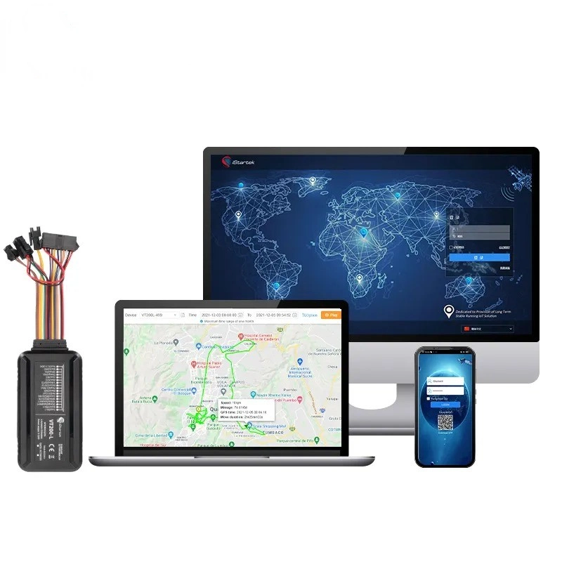 Startek Tk205 Vt200L Gt06 Car Fuel Sensor Tank 4G LTE Cat M1 Wired Vehicle GPS Tracker for Truck